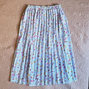 Andrea Gayle Pleated Skirt